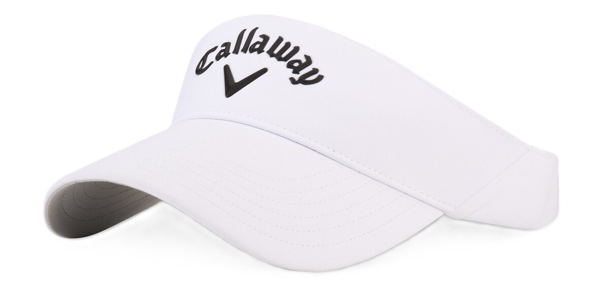 Callaway Liquid Metal visera para hombre, blanco/negro