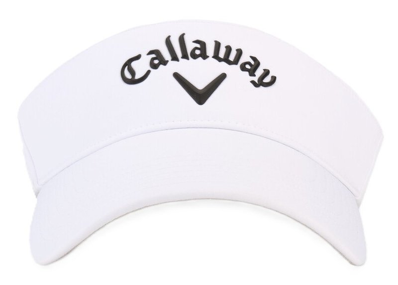 Callaway Liquid Metal visera para hombre, blanco/negro