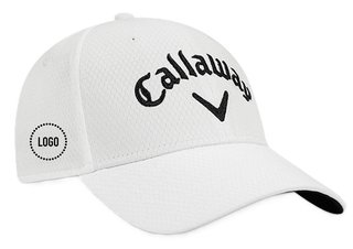 Callaway Performance Side Crest gorra estructurada con logo, blanca