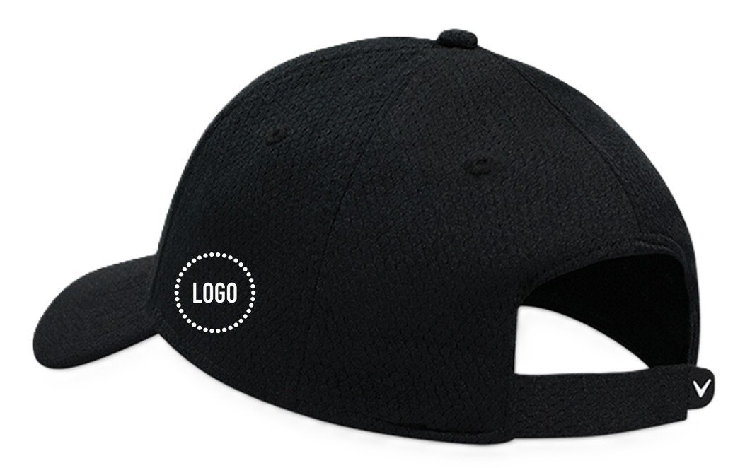 Callaway Performance Side Crest gorra estructurada con logo, negra