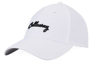 Callaway Stitch Magnet gorra de mujer, blanco/negro