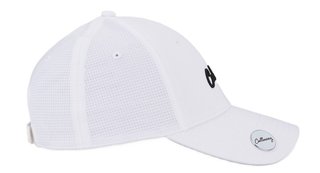 Callaway Stitch Magnet gorra de mujer, blanco/negro