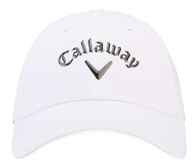 Callaway Liquid Metal gorra de mujer, gunmetal/white