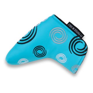 Odyssey Tour Swirl Blade putter headcover, azul