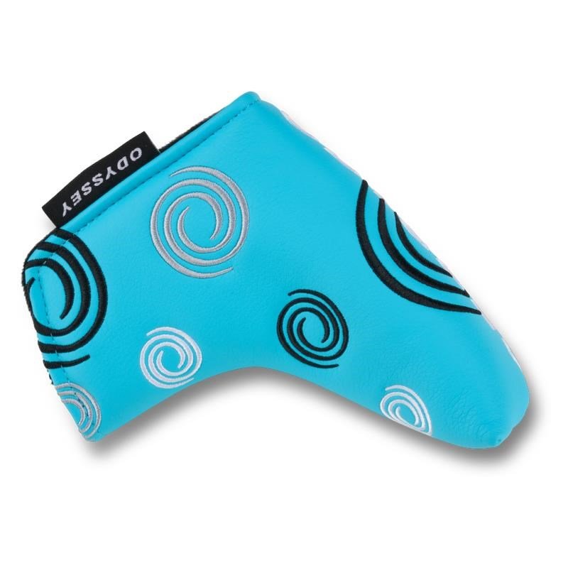 Odyssey Tour Swirl Blade putter headcover, azul