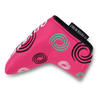 Odyssey Tour Swirl Blade funda para putter, rosa