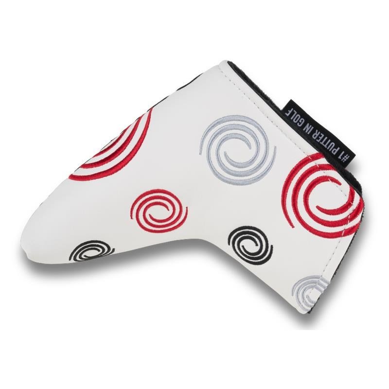 Odyssey Tour Swirl Blade funda para putter, blanco