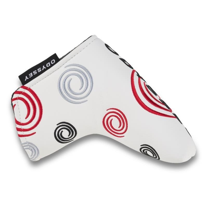 Odyssey Tour Swirl Blade funda para putter, blanco