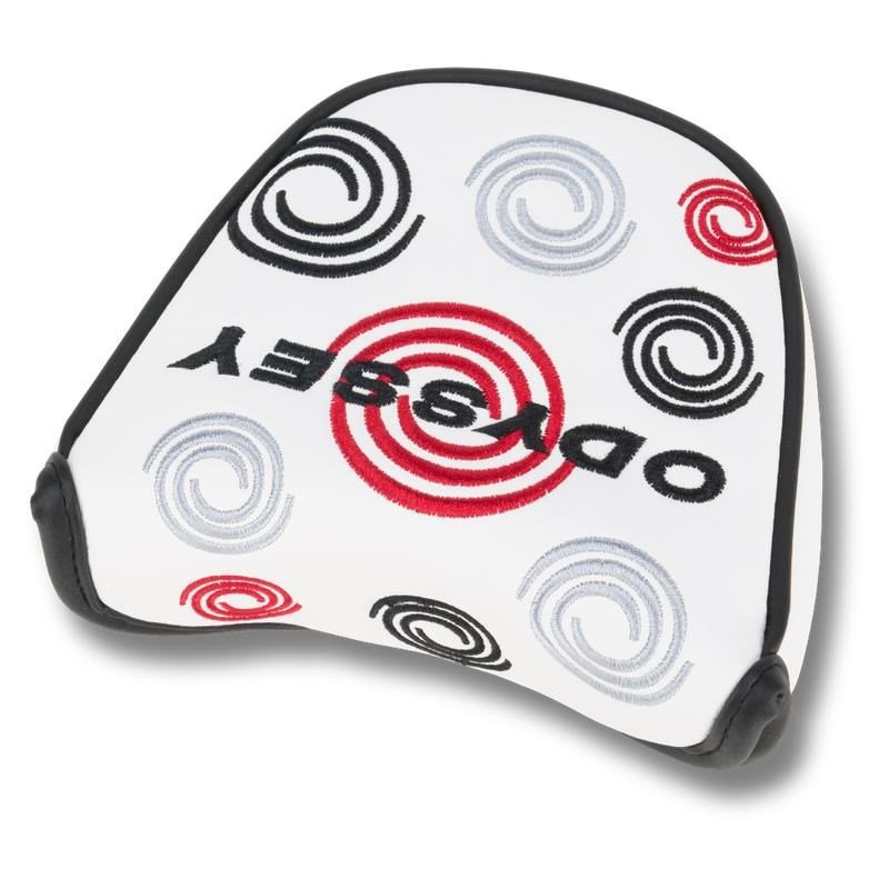 Callaway Golf Odyssey Swirl Mallet funda para cabeza de putter, blanco
