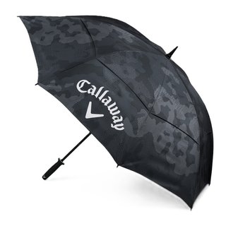 Callaway Double Canopy 64" Shield paraguas, negro/gris