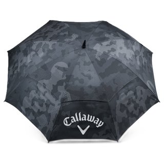 Callaway Double Canopy 64" Shield paraguas, negro/gris