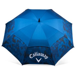 Callaway Golf Double Canopy 64" Shield paraguas, azul/rojo
