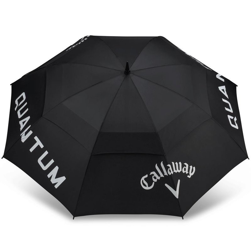 Callaway QUANTUM Double Canopy paraguas 68", negro