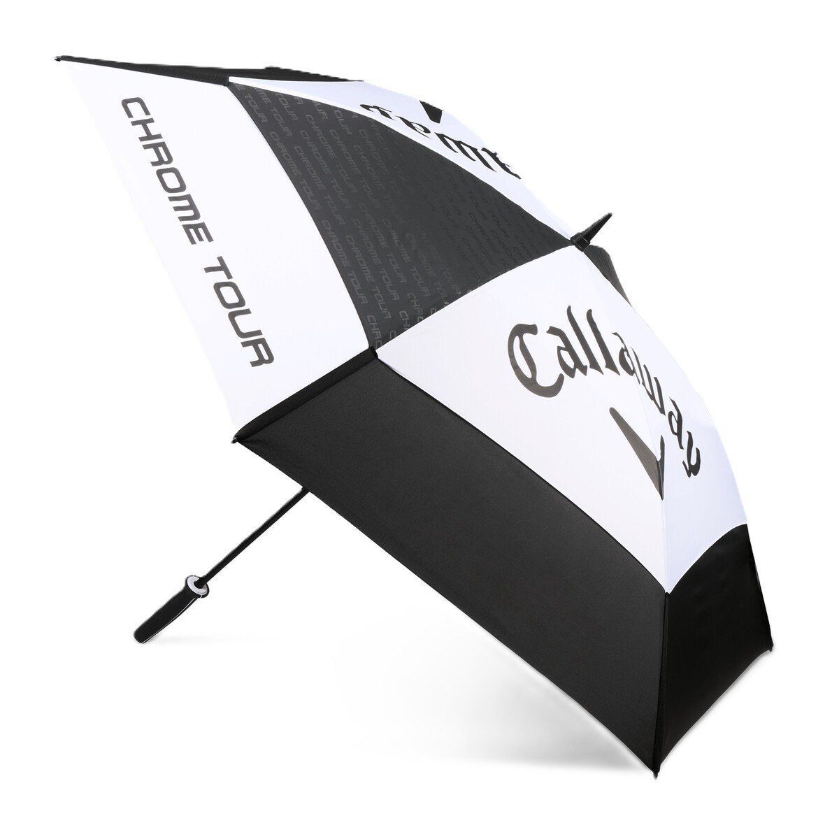 Callaway Golf Tour Authentic Double Canopy 68" paraguas, negro/blanco