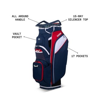 Ogio All Elements Silencer cart bag, negro