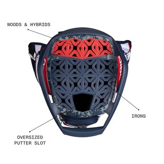 Ogio All Elements Silencer cart bag, negro