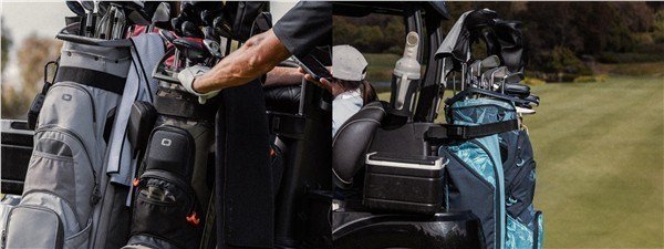 Ogio All Elements Silencer cart bag, negro