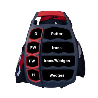 Ogio All Elements Hybrid stand bag, negro