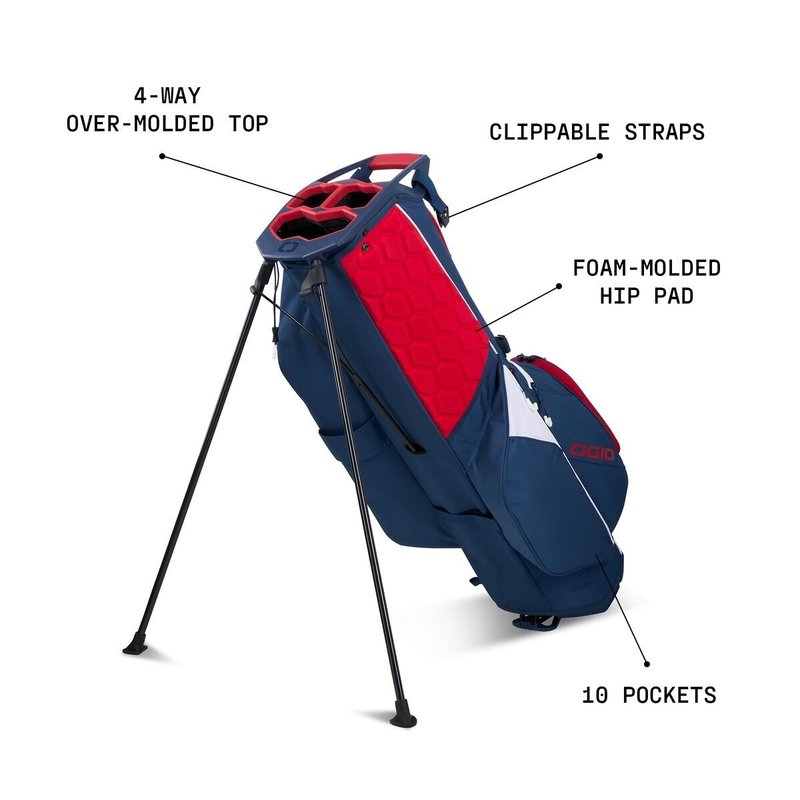 Ogio Fuse stand bag, negro