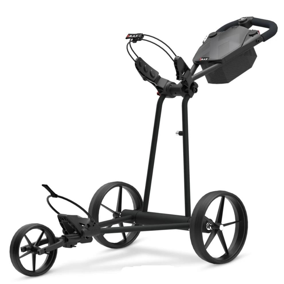 Big Max e-TI 3 carro eléctrico de golf, negro (incl. batería y cargador)
