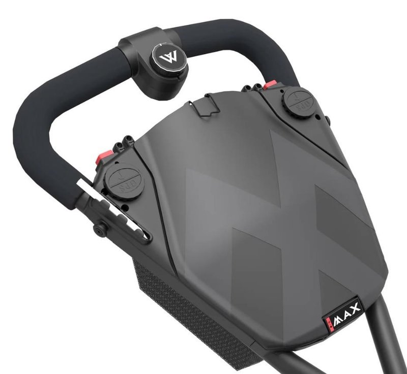 Big Max e-TI 3 carro eléctrico de golf, negro (incl. batería y cargador)