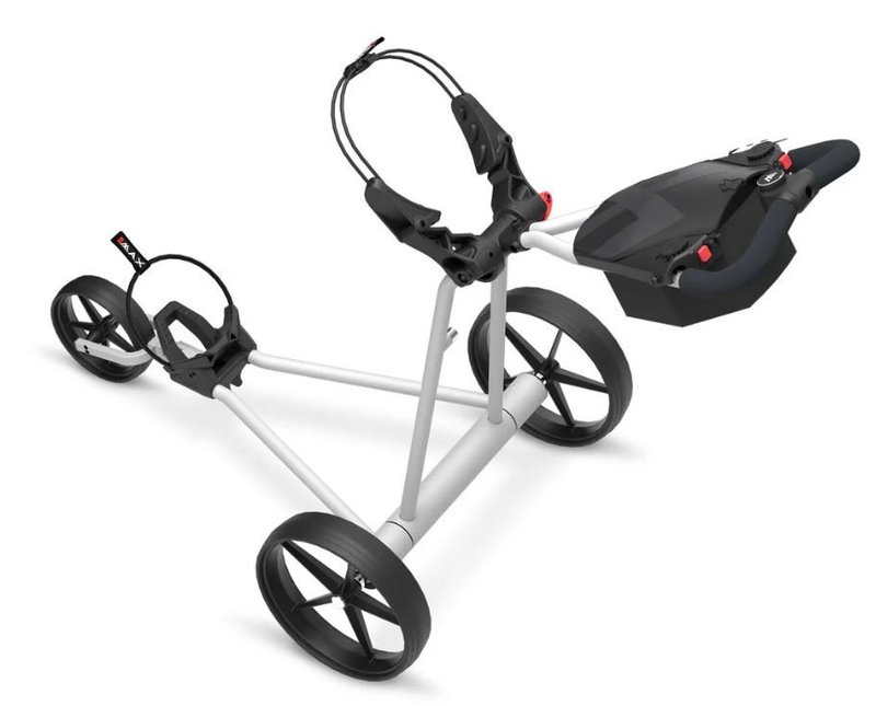 Big Max e-TI 3 carrito eléctrico de golf, gris (incl. batería y cargador)