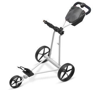 Big Max e-TI 3 carrito eléctrico de golf, gris (incl. batería y cargador)