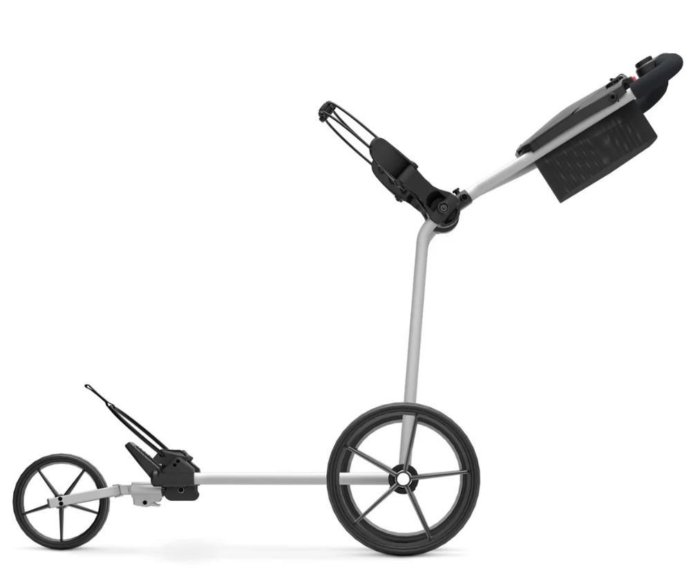 Big Max e-TI 3 carrito eléctrico de golf, gris (incl. batería y cargador)