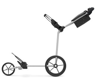 Big Max e-TI 3 carrito eléctrico de golf, gris (incl. batería y cargador)