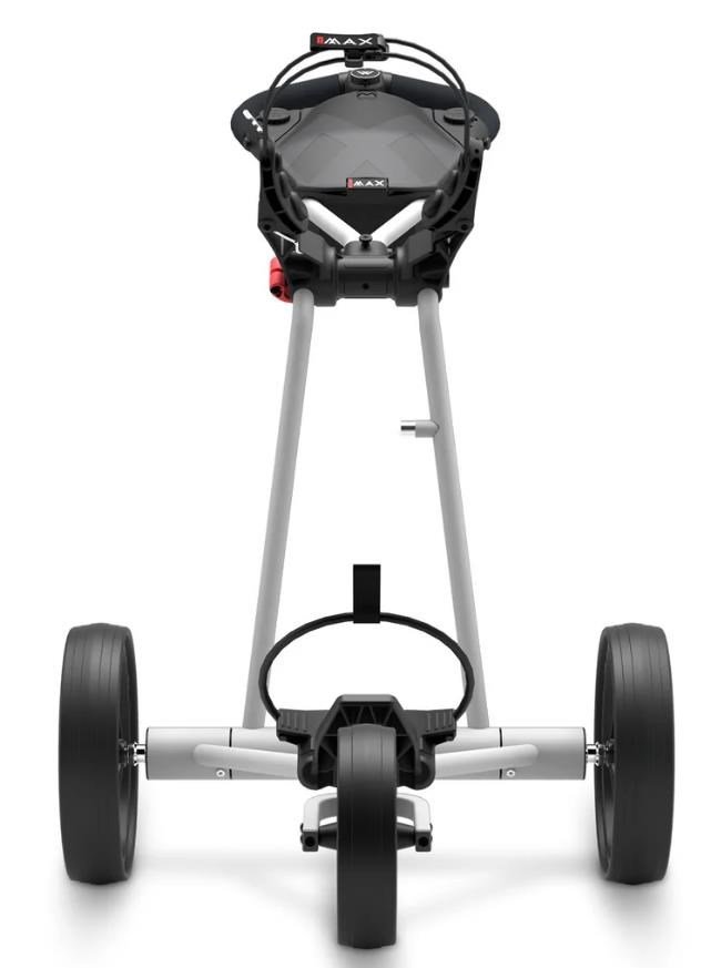 Big Max e-TI 3 carrito eléctrico de golf, gris (incl. batería y cargador)