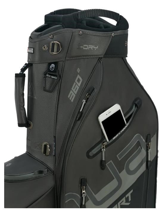 Big Max Aqua Sport 360 2 cart bag, negro/carbón/gris