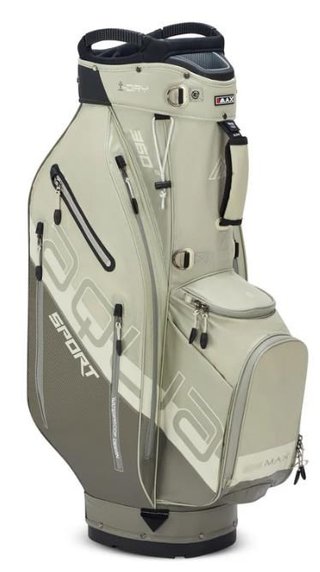 Big Max Aqua Sport 360 2 cart bag, gris/gris claro/blanco hueso