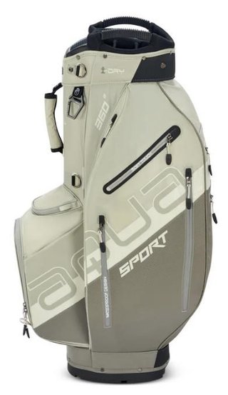 Big Max Aqua Sport 360 2 cart bag, gris/gris claro/blanco hueso