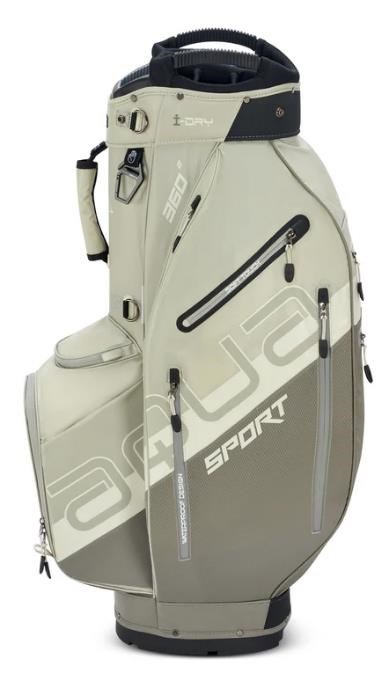 Big Max Aqua Sport 360 2 cart bag, gris/gris claro/blanco hueso