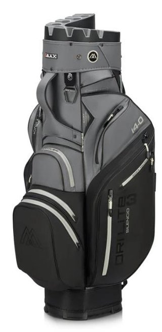 Big Max Dri Lite Silencio 3 Organizer cart bag, negro/gris