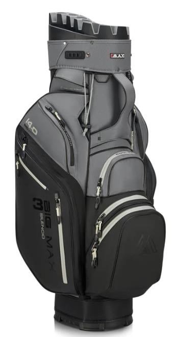 Big Max Dri Lite Silencio 3 Organizer cart bag, negro/gris