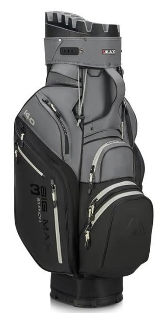 Big Max Dri Lite Silencio 3 Organizer cart bag, negro/gris