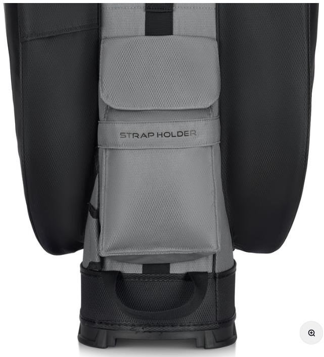 Big Max Dri Lite Silencio 3 Organizer cart bag, negro/gris