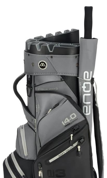 Big Max Dri Lite Silencio 3 Organizer cart bag, negro/gris