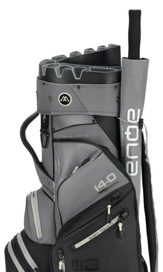 Big Max Dri Lite Silencio 3 Organizer cart bag, negro/gris