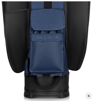 Big Max Dri Lite Silencio 3 Organizer cart bag, negro/marino/maíz