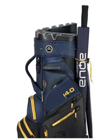 Big Max Dri Lite Silencio 3 Organizer cart bag, negro/marino/maíz