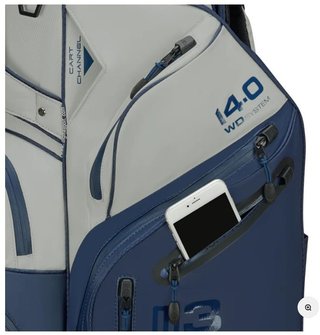 Big Max Dri Lite Silencio 3 Organizer cart bag, navy/off white