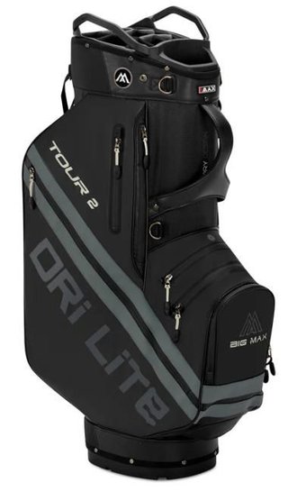 Big Max Dri Lite Tour 2 cart bag, negro/carbón