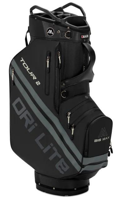 Big Max Dri Lite Tour 2 cart bag, negro/carbón
