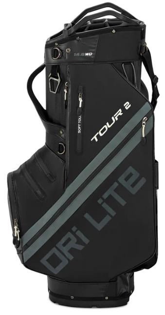 Big Max Dri Lite Tour 2 cart bag, negro/carbón