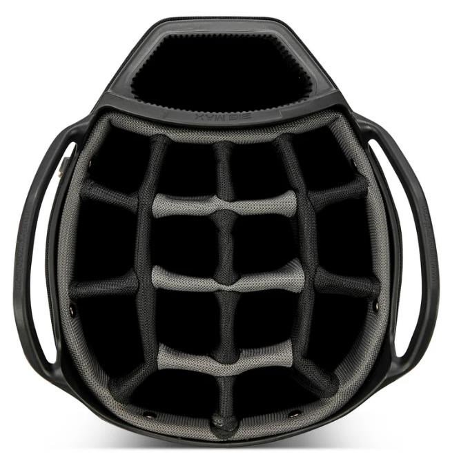 Big Max Dri Lite Tour 2 cart bag, negro/carbón