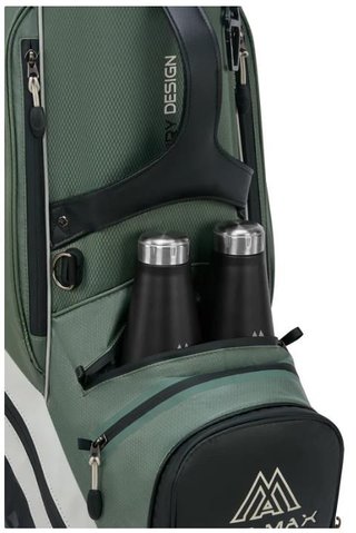 Big Max Dri Lite Tour 2 cart bag, negro/oliva/blanco hueso