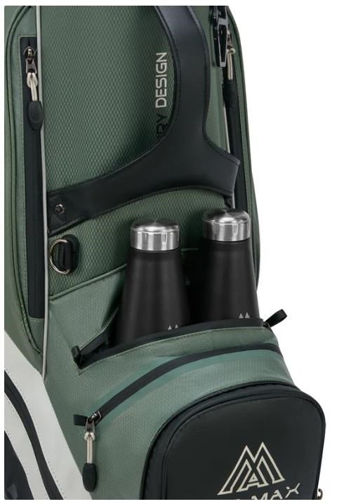 Big Max Dri Lite Tour 2 cart bag, negro/oliva/blanco hueso