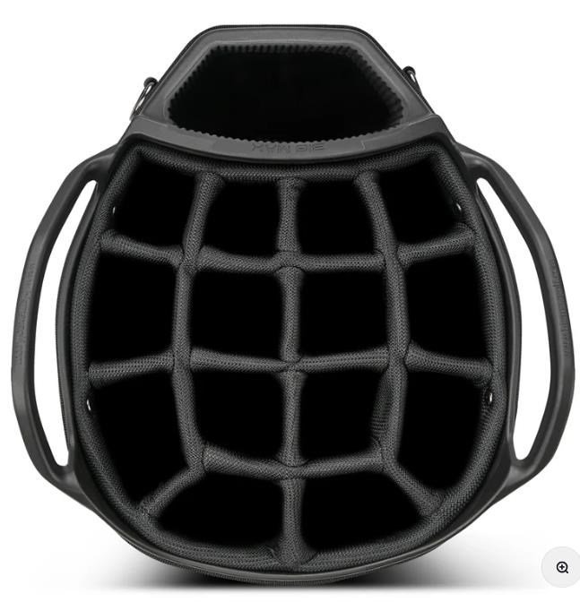 Big Max Dri Lite Tour 2 cart bag, negro/oliva/blanco hueso